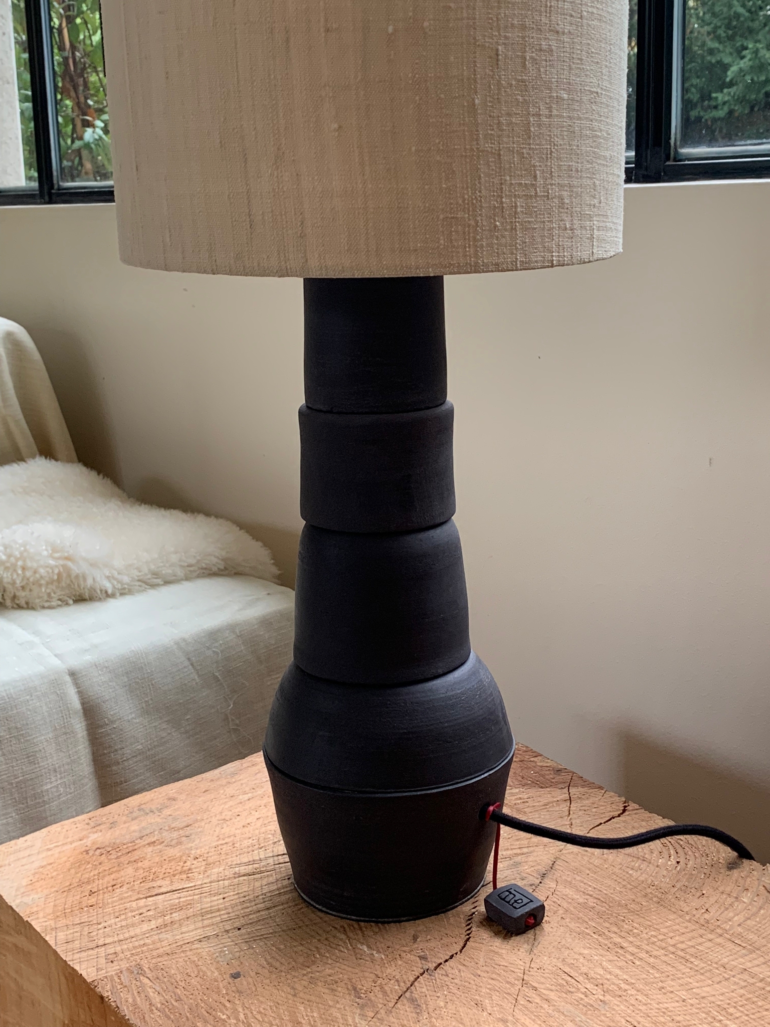 imelceramics_lampe_pied_noir