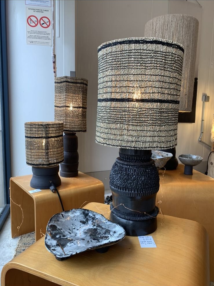 trio_lampe_ceramique_pied_noir_imelceramics